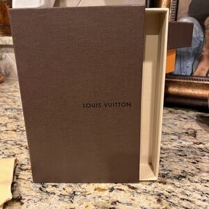 Louis Vuitton Yellow Dust Bag with Brown Box